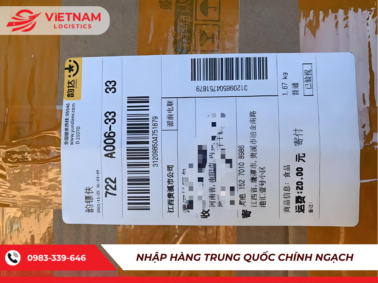 Mã vận đơn Trung Quốc là gì?